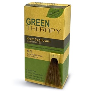 Green Therapy Hair Color Cream 6.1 Dark Ash Brown: