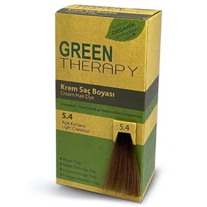 Green Therapy Hair Color Cream 5.4 Light Chestnut: