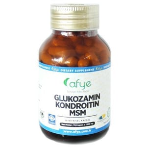 Afye Glucosamine Chondroitin Msm 1000mg-90 Capsules: