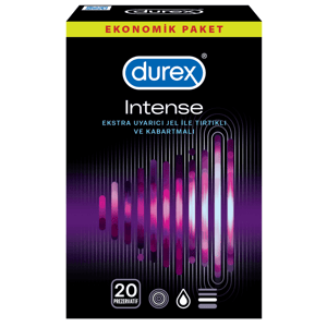 Durex - ديوركس Intense 20 عبوة من الواقي الذكري