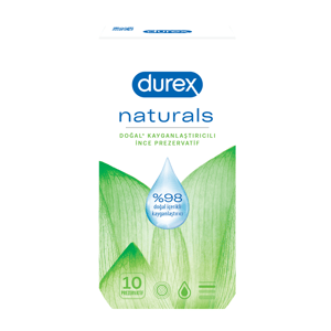 Durex Naturals 10 Pack Condoms