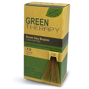 كريم تلوين الشعر جرين ثيرابي 7.0 أوبورن - Green Therapy/جرين ثيرابي: