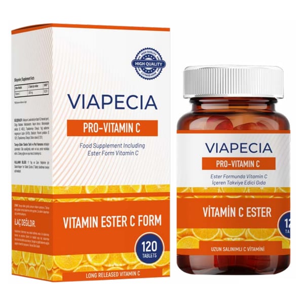 أقراص Viapecia Pro-Vitamin C Ester 120:
