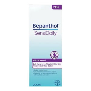 Bepanthol SensiDaily Moisturizing Body Cream 200 ml