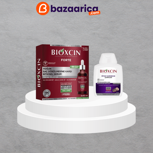 مصل Bioxcin Forte هو مصل يحتوي على محتوى عشبي مقوى للأشخاص الذين يعانون من مشكلة تساقط الشعر الشديد أو لحماية شعرهم.