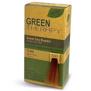 Green Therapy Hair Color Cream 7.63 Cinnamon Copper:
