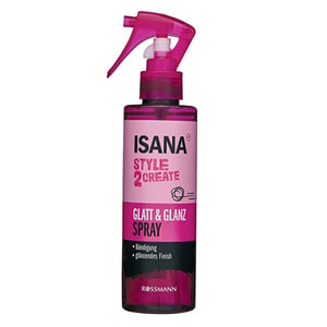 Isana Hair Spray with Straightening Effect 200 ml