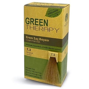 Green Therapy Hair Color Cream 7.3 Caramel