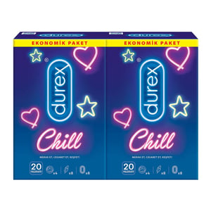 Durex Chill 40 Pcs Condoms