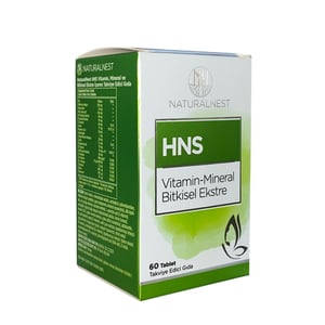 Naturalnest HNS خلاصة الفيتامينات المعدنية العشبية 60 قرصًا: