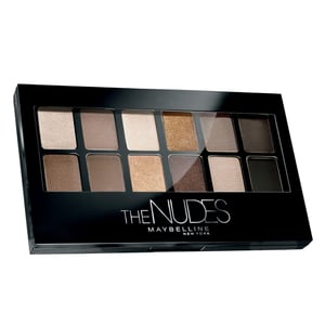 You can easily apply matte and satin textured eyeshadows with the double-sided application applicator in the palette