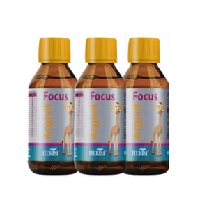 شراب متعدد الفيتامينات 3×150 مل فسفاتيديل سيرين – Argivit Focus