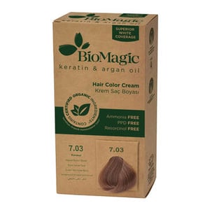 Biomagic Hair Color Caramel No: 7.03: