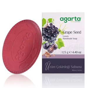 Agarta Grape Seed Soap 125 gr