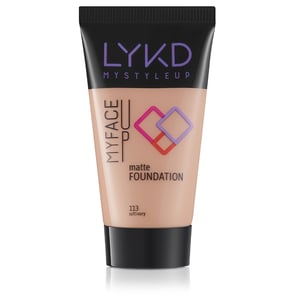 LYKD Matte Foundation 113 Soft Ivory: