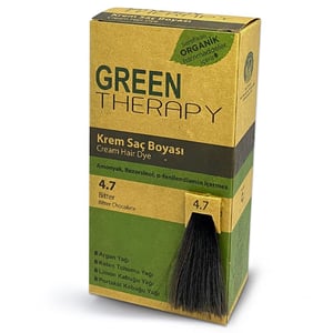 Green Therapy Hair Color Cream 4.7 Bitter: