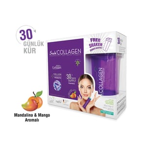 Suda Collagen / سودا كولاجين - مكمل غذائي سودا كولاجين بنكهة الماندرين والمانجو 30 × 10 غرام - كيس مسحوق: