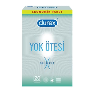 Durex No Beyond Slim Fit 20 Pack Condoms