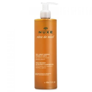 Nuxe Reve De Miel Face and Body Washing Gel 400ml: