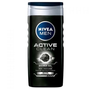 Nivea Men Active Clean Activated Carbon Shower Gel 500 ml
