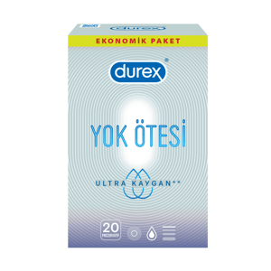Durex No Beyond Ultra Slippery 20 Pack Condoms