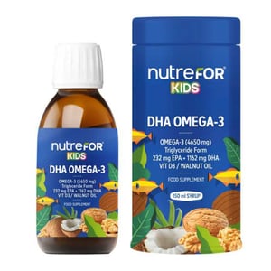 Nutrefor Kids DHA Omega-3 غذاء تكميلي 150 مل: