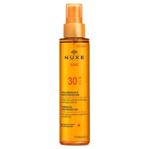 Nuxe Huile Bronzante Haute Protection Spf30 150mL: