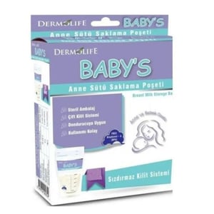 Dermolife Babys Breast Milk Storage Bag 20 Pieces