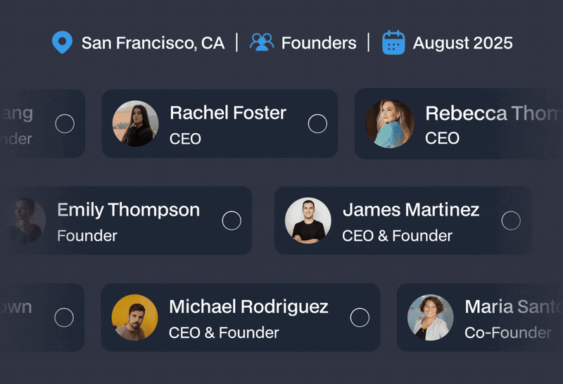 step 2 - strategic matching