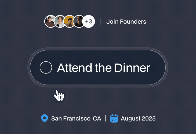 step 3 - attend the dinner