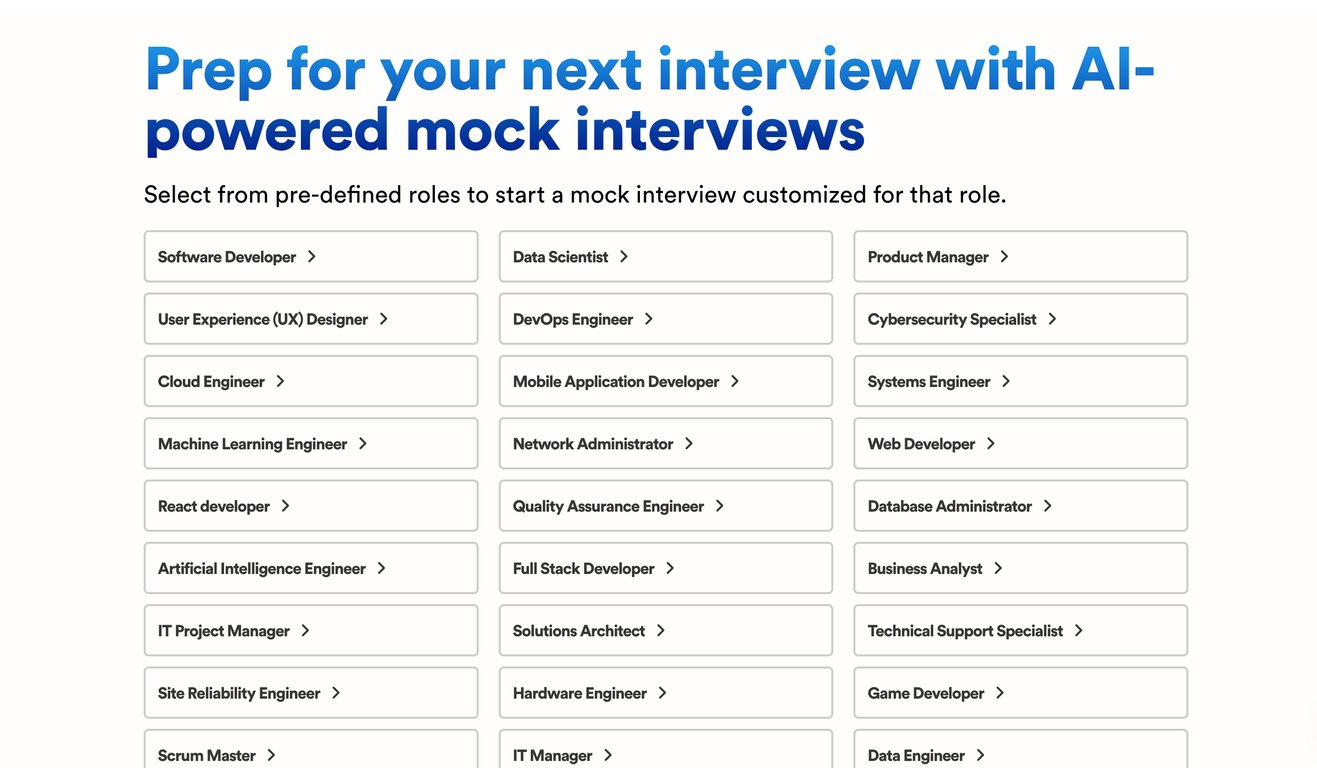 Mock Interviews by Adaface