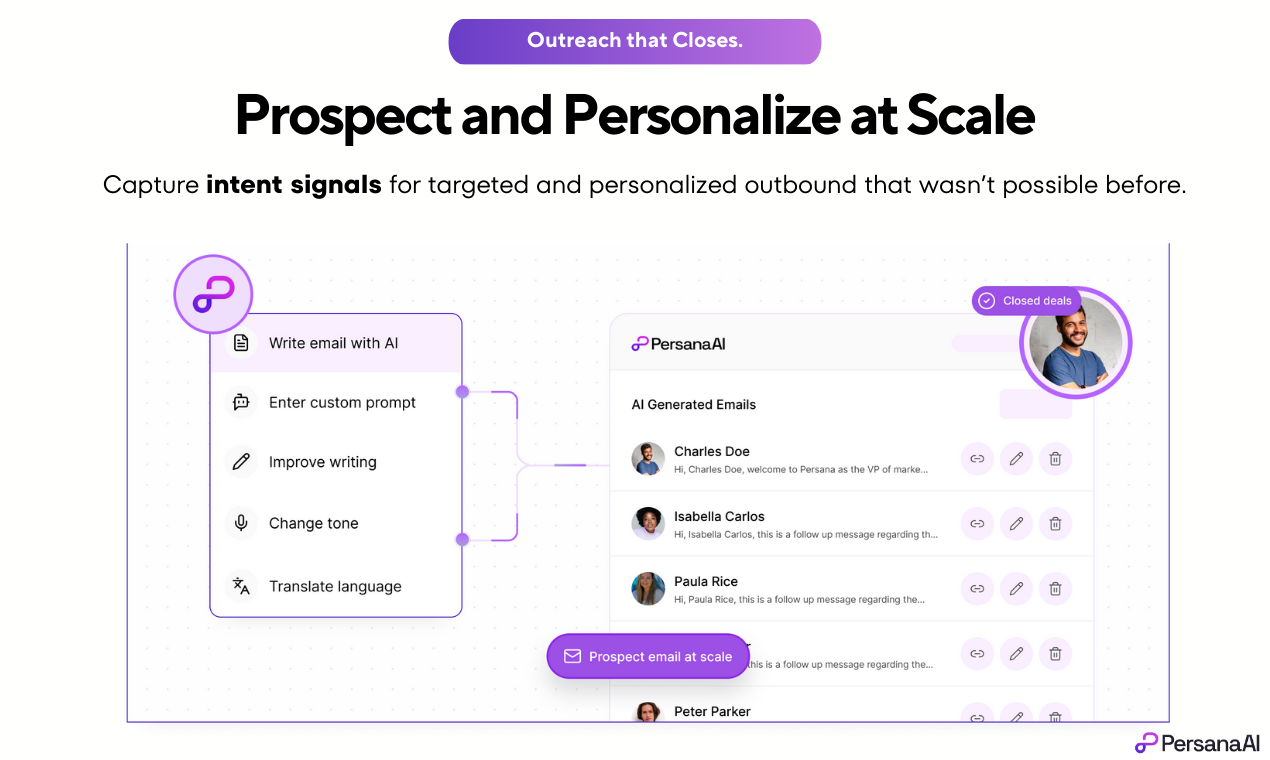 Persana AI for Prospecting