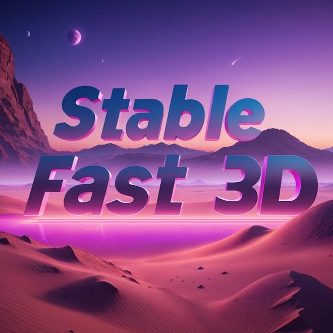 Stable Fast 3D from Stability.ai