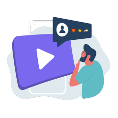 Embeddable search widget,Trained on your videos