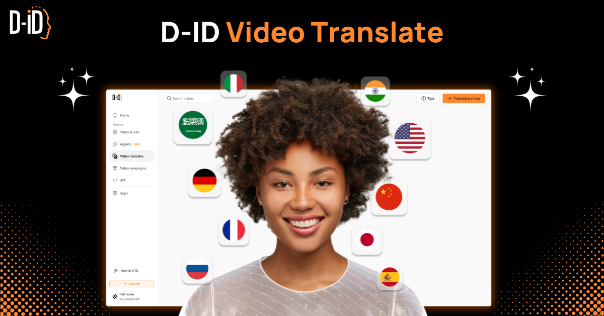 D-ID Video Translate