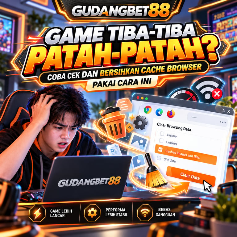 Gudangbet88 - Game Tiba-Tiba Patah-Patah? Coba Cek dan Bersihkan Cache Browser Pakai Cara Ini