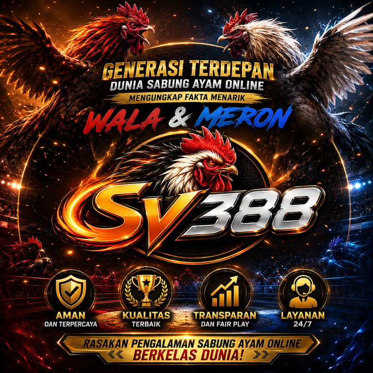 SV388 | Generasi Terdepan Dunia Sabung Ayam Online yang Mengungkap Fakta Menarik Wala dan Meron