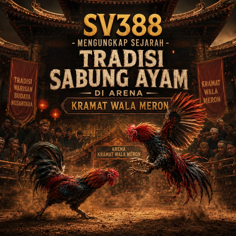 SV388 - Mengungkap Sejarah Tradisi Sabung Ayam di Arena Kramat Wala Meron