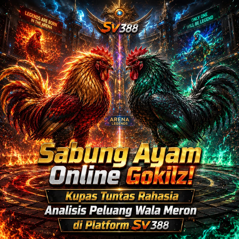 Sabung Ayam Online Gokilz! Kupas Tuntas Rahasia Analisis Peluang Wala Meron di Platform SV388