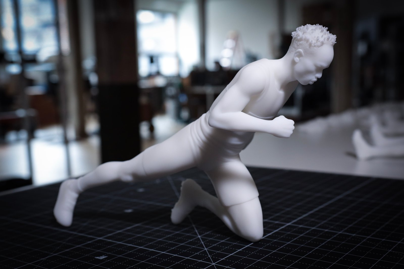 White ABS-Like Resin part 3D printed on Industrial SLA — photo 15 of 18