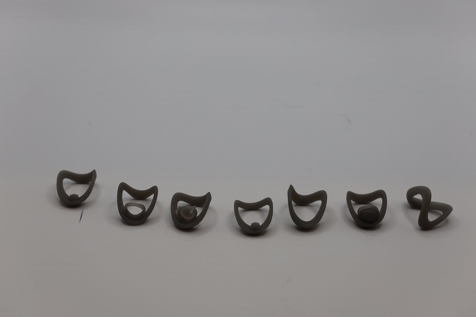 Grey Pro Resin 3D printed part example 5 — SLA technology