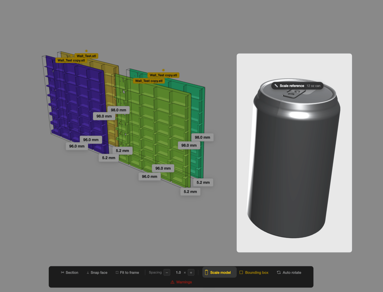 A soda can, always
