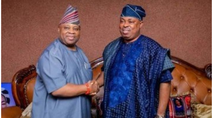Adeleke On Visit To Osun House Of Assembly 
