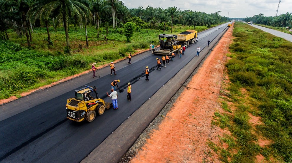 President Muhammadu Buhari Imaugurates Roads Linking North-W