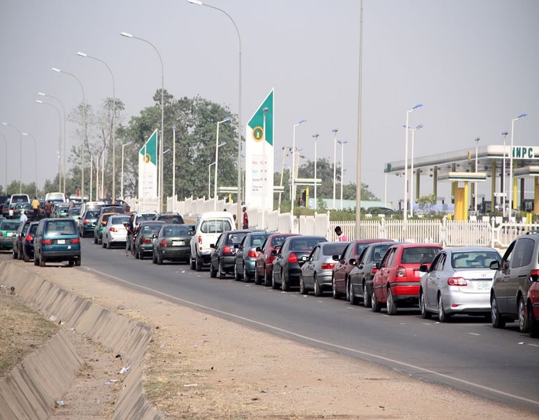 Abuja Metropolis' Long Queues for Fuel Now Dropping Off