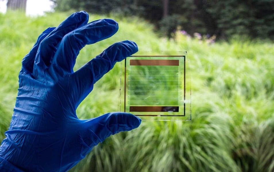 Researchers Create Windows-Sized Transparent Solar Panels