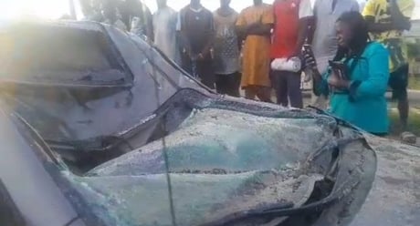 Four Cheat Death In Lagos Auto Crash 