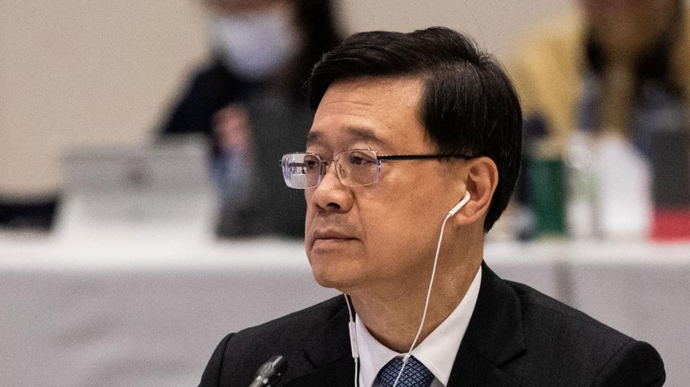 Hong Kong Leader John Lee Tests Positive For COVID-19