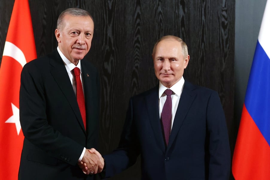 Putin, Erdoğan Discuss Latest Developments In Russia-Ukrain