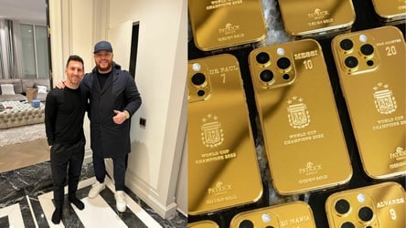 Messi Rewards Team, Staff With £175K Custom iPhones 